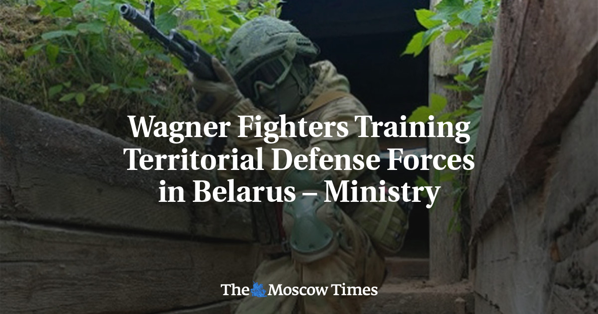 Wagner Fighters Training Territorial Defense Forces in Belarus – Ministry