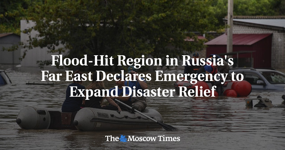 Flood-Hit Region in Russia’s Far East Declares Emergency to Expand Disaster Relief