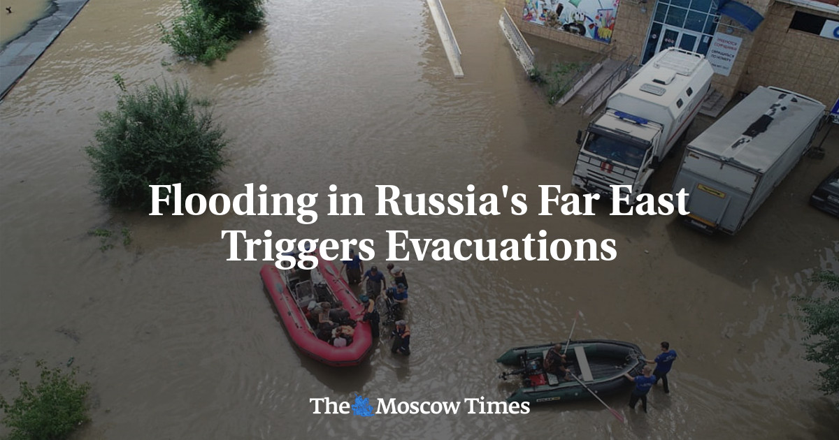 Flooding in Russia’s Far East Triggers Evacuations