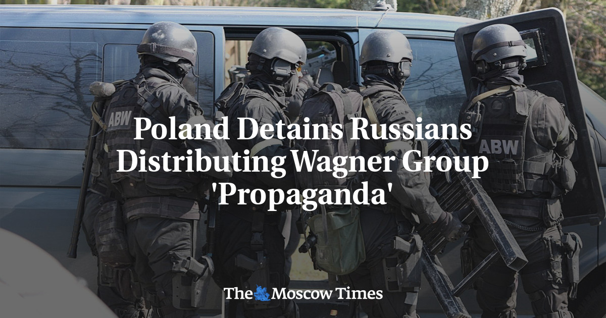 Poland Detains Russians Distributing Wagner Group ‘Propaganda’