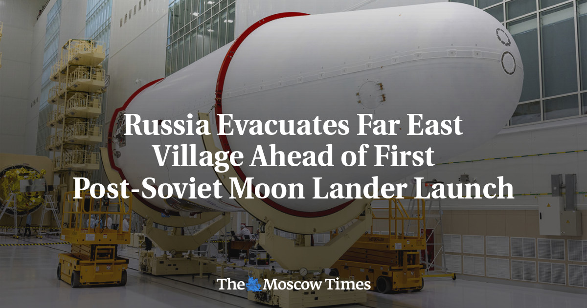 Russia Evacuates Far East Village Ahead of First Post-Soviet Moon Lander Launch