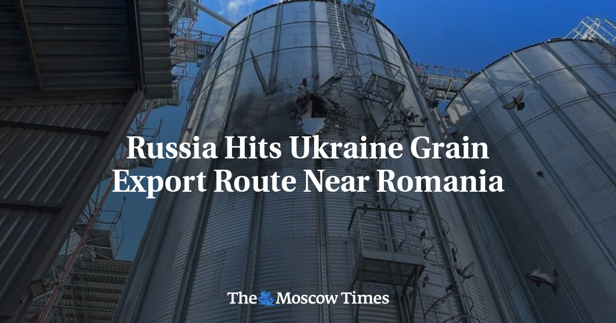 Russia Hits Ukraine Grain Export Route Near Romania
