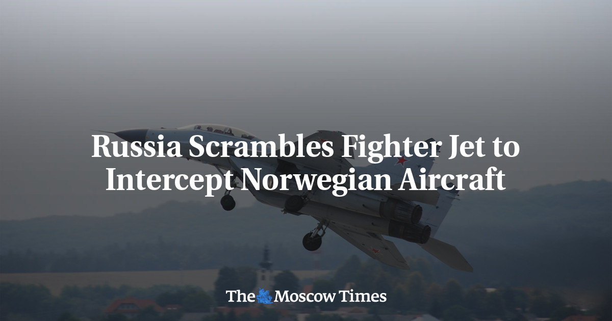 Russia Scrambles Fighter Jet to Intercept Norwegian Aircraft