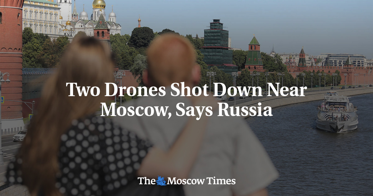 Two Drones Shot Down Near Moscow, Says Russia