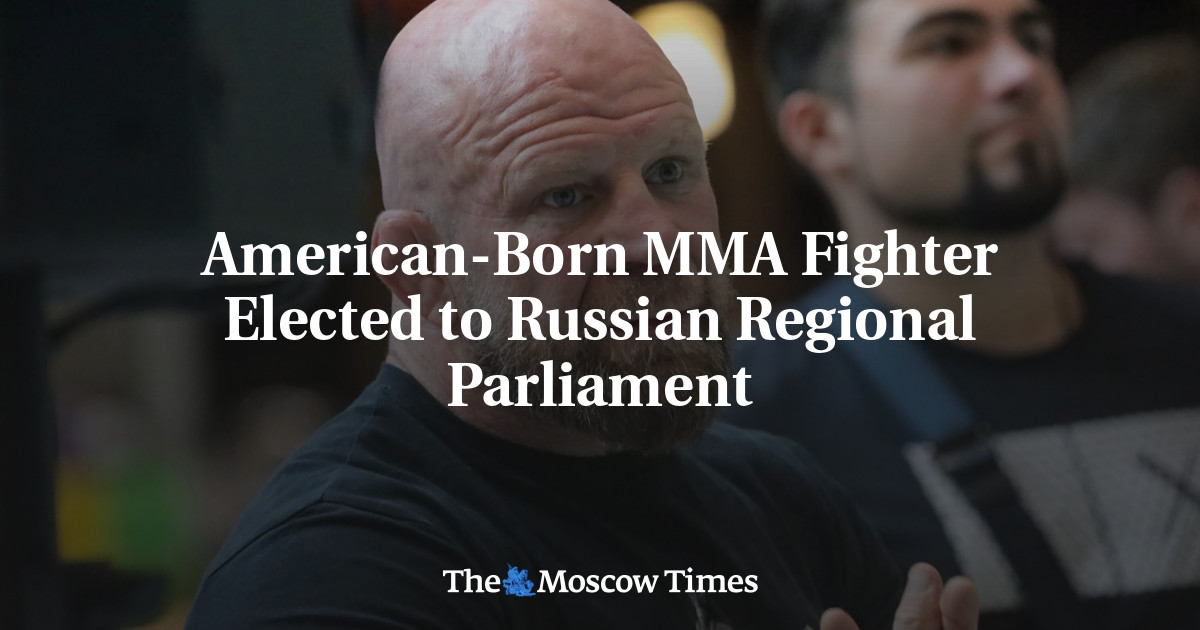 American-Born MMA Fighter Elected to Russian Regional Parliament