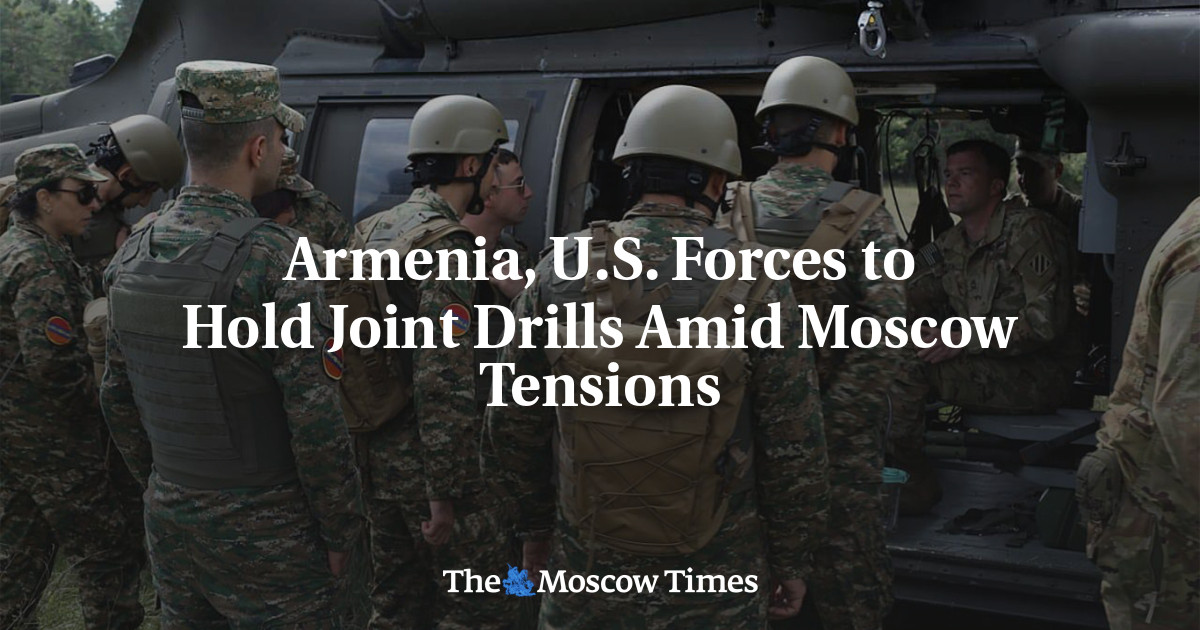 Armenia, U.S. Forces to Hold Joint Drills Amid Moscow Tensions