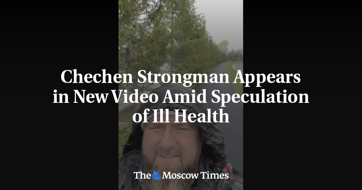 Chechen Strongman Appears in New Video Amid Speculation of Ill Health