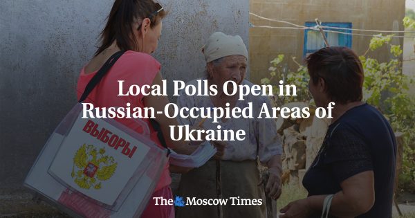 Local Polls Open in Russian-Occupied Areas of Ukraine