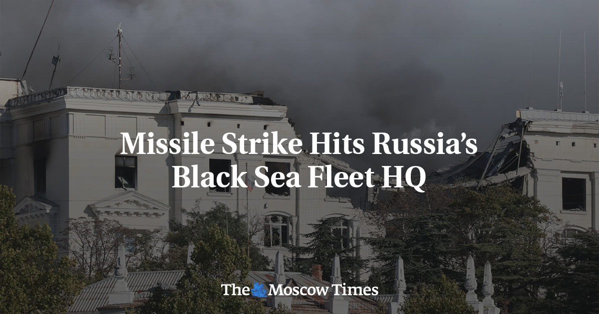 Missile Strike Hits Russia’s Black Sea Fleet HQ