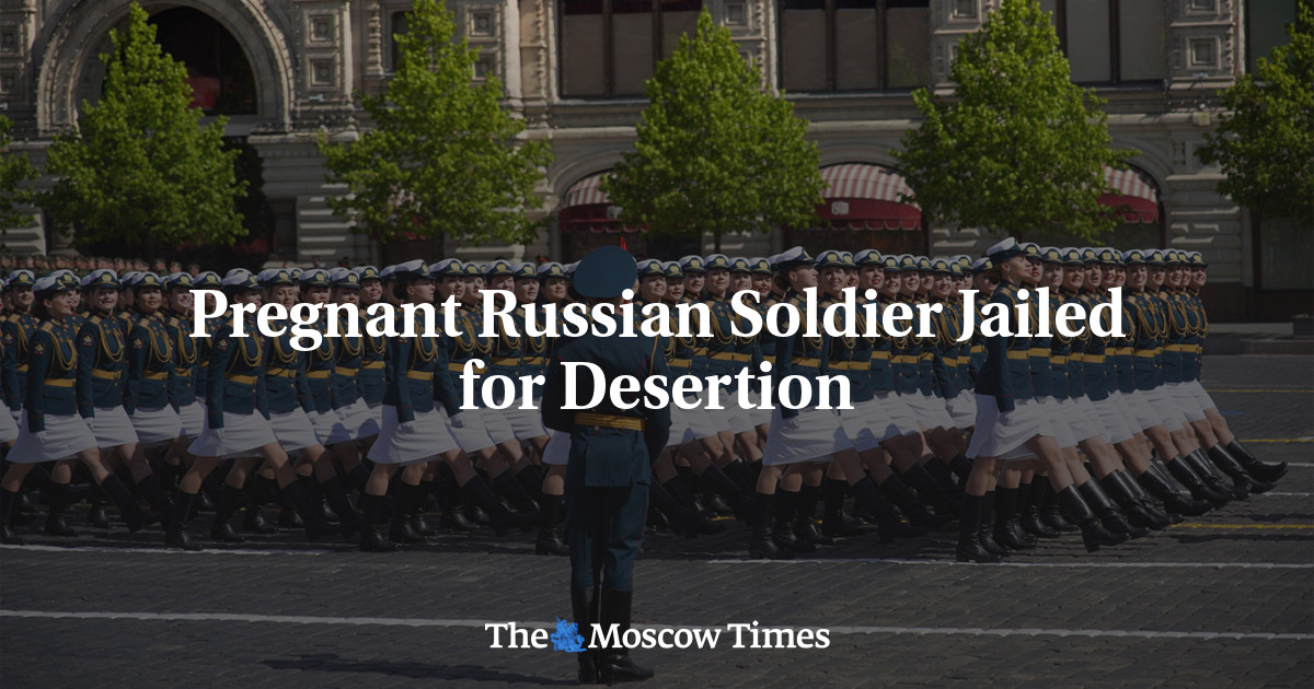 Pregnant Russian Soldier Jailed for Desertion