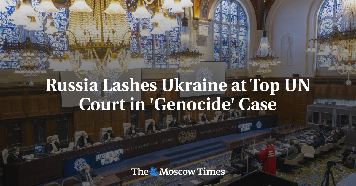 Russia Lashes Ukraine at Top UN Court in ‘Genocide’ Case
