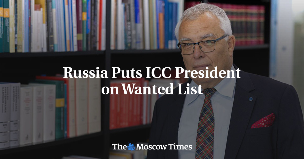Russia Puts ICC President on Wanted List