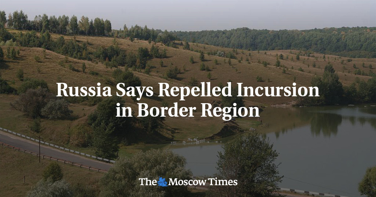Russia Says Repelled Incursion in Border Region