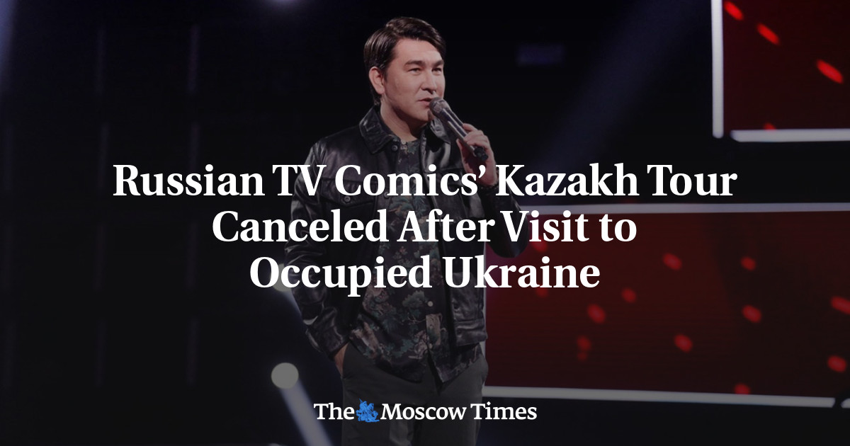 Russian TV Comics’ Kazakh Tour Canceled After Visit to Occupied Ukraine