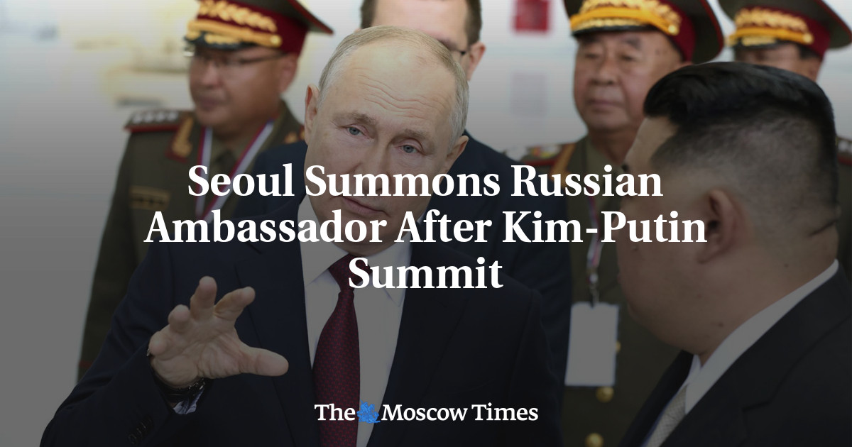 Seoul Summons Russian Ambassador After Kim-Putin Summit
