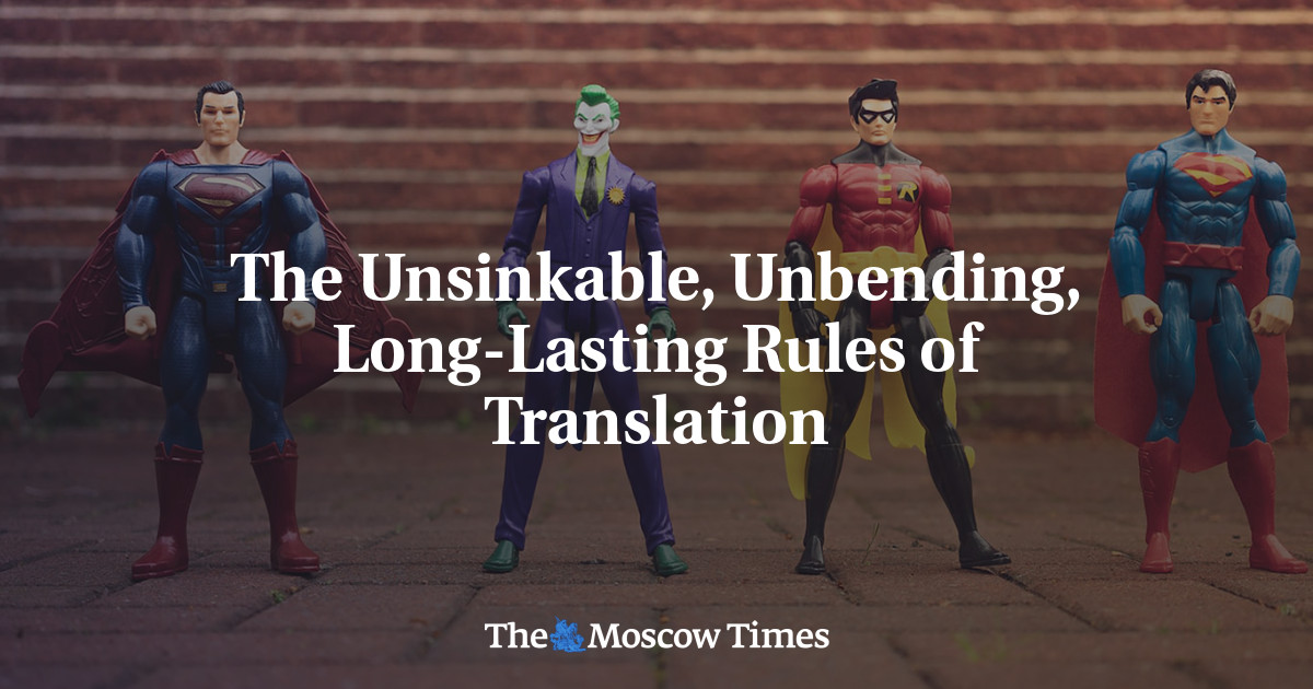 The Unsinkable, Unbending, Long-Lasting Rules of Translation