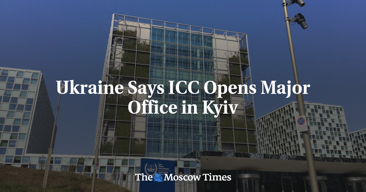 Ukraine Says ICC Opens Major Office in Kyiv