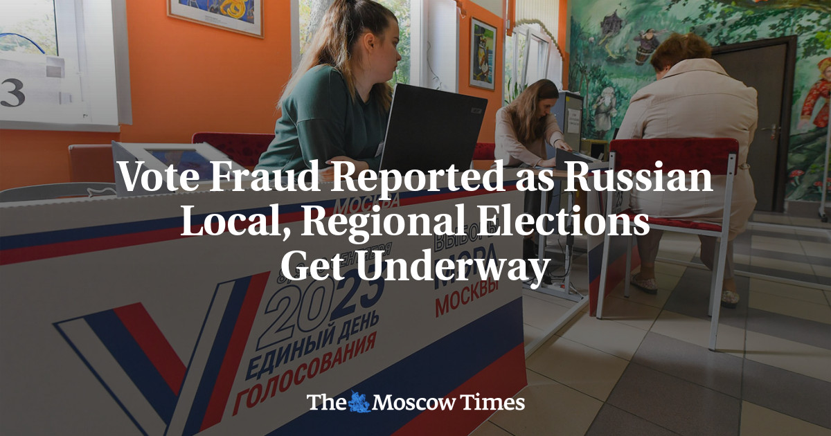 Vote Fraud Reported as Russian Local, Regional Elections Get Underway