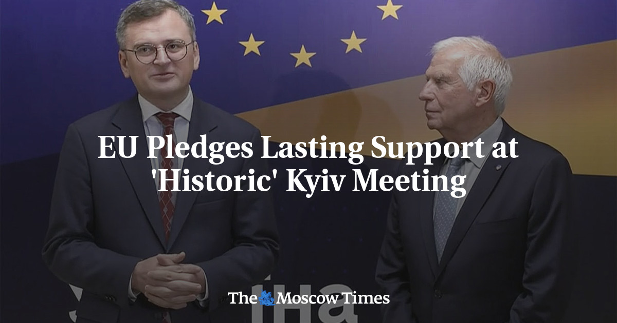EU Pledges Lasting Support at ‘Historic’ Kyiv Meeting