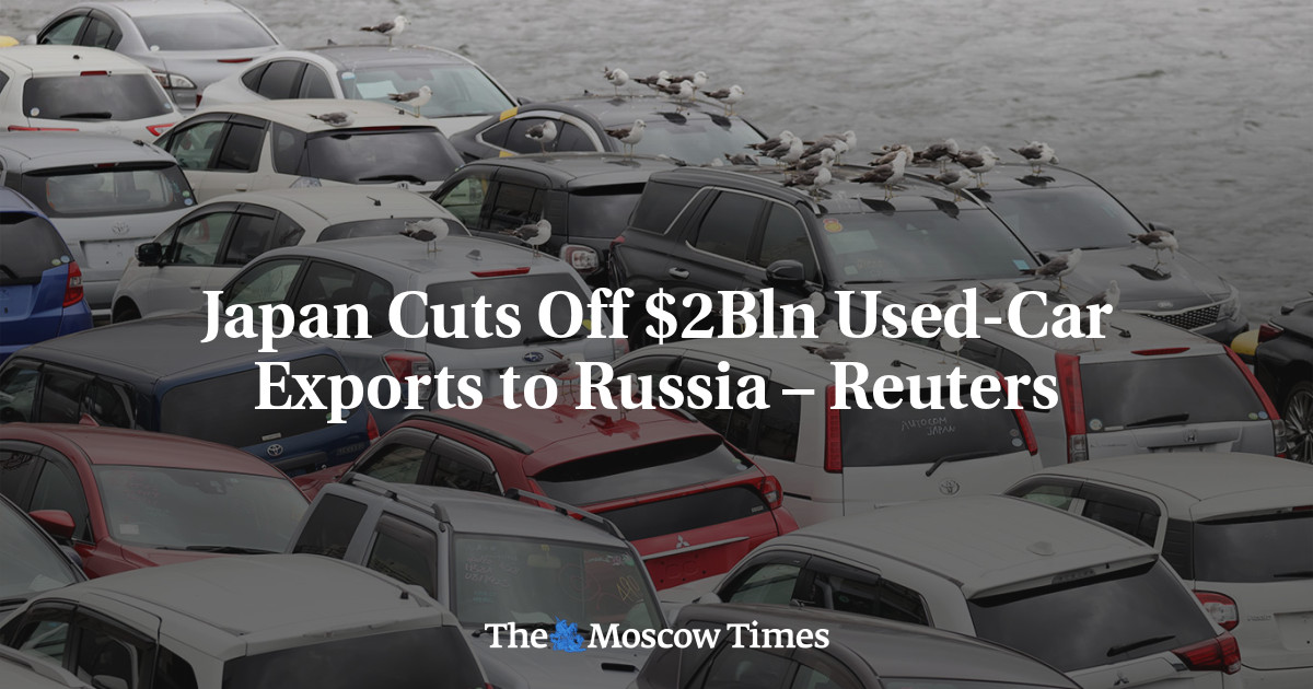 Japan Cuts Off $2Bln Used-Car Exports to Russia – Reuters