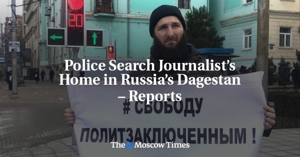 Police Search Journalist’s Home in Russia’s Dagestan – Reports
