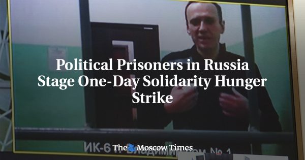 Political Prisoners in Russia Stage One-Day Solidarity Hunger Strike