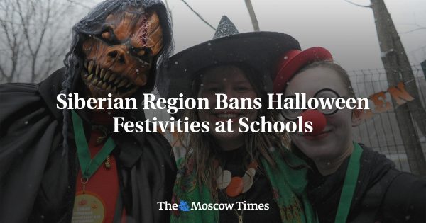 Siberian Region Bans Halloween Festivities at Schools