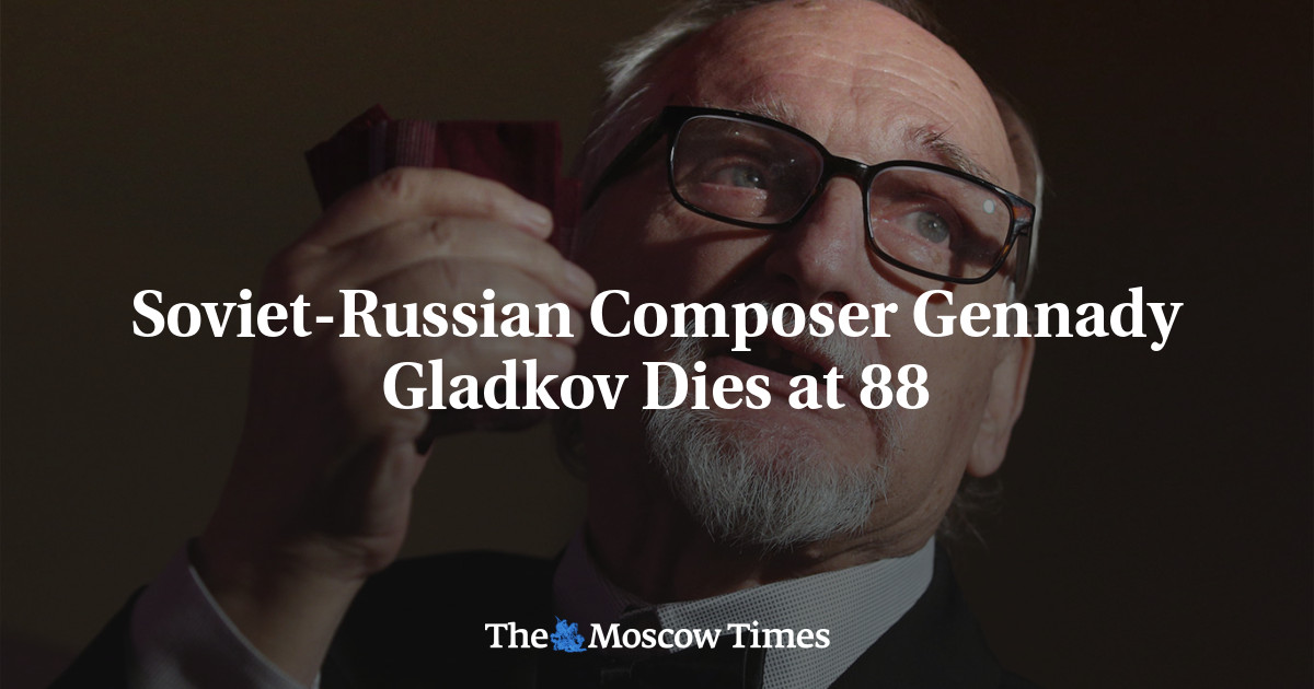 Soviet-Russian Composer Gennady Gladkov Dies at 88