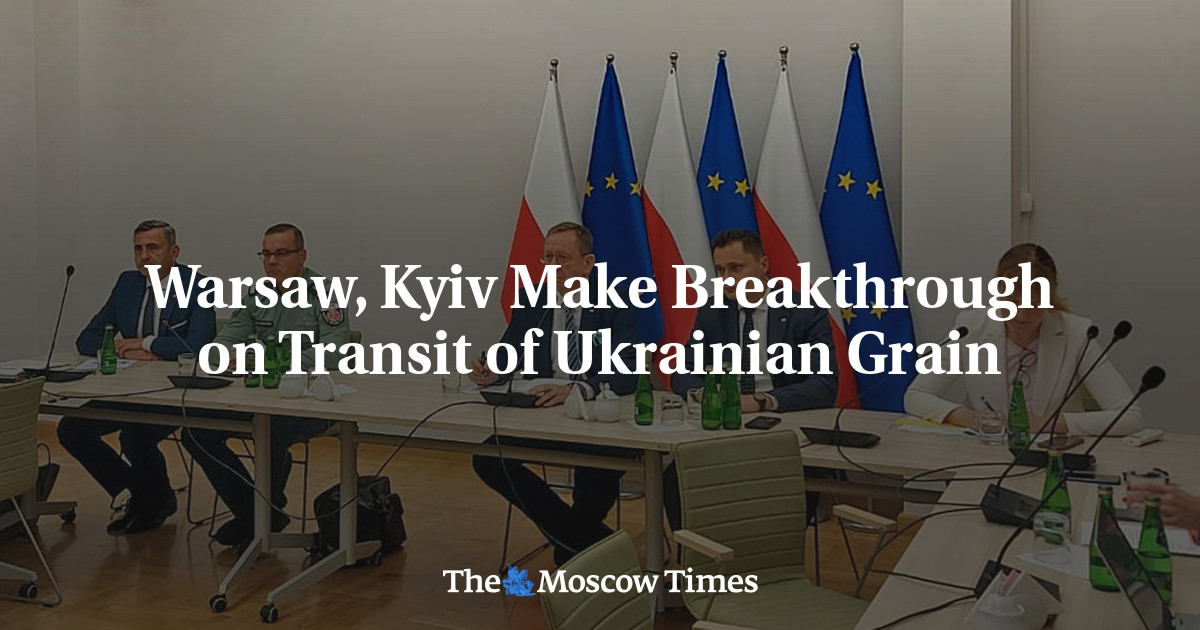 Warsaw, Kyiv Make Breakthrough on Transit of Ukrainian Grain