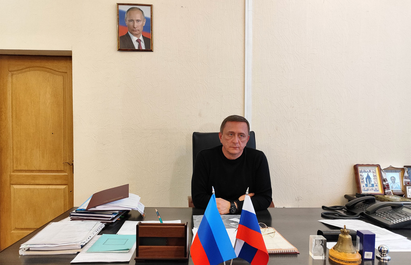  Nikolai Morgunov, the Russian-installed mayor of Sievierodonetsk. MT 