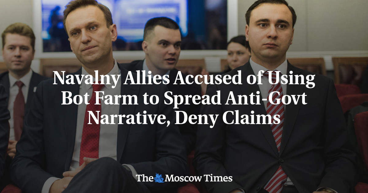 Navalny Allies Accused of Using Bot Farm to Spread Anti-Govt Narrative, Deny Claims