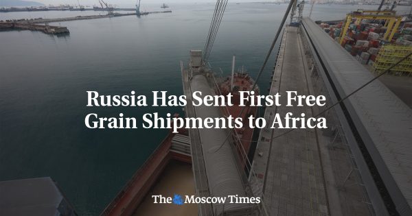 Russia Has Sent First Free Grain Shipments to Africa