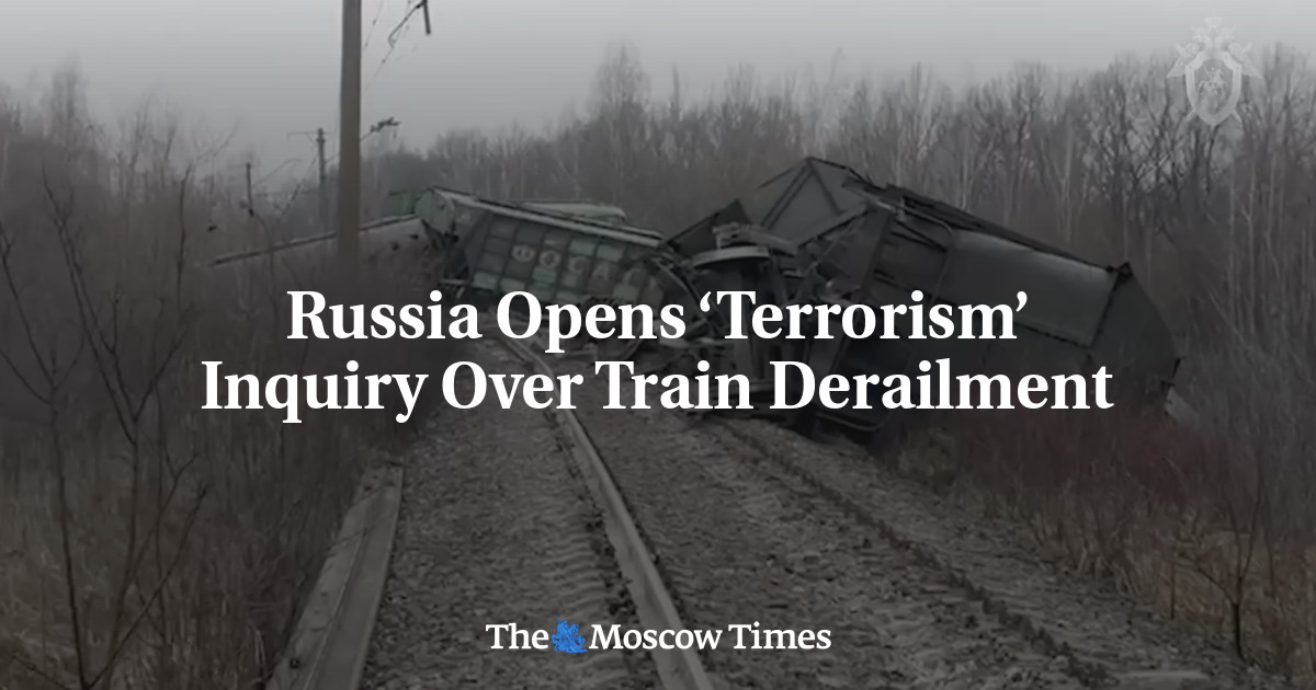 Russia Opens ‘Terrorism’ Inquiry Over Train Derailment