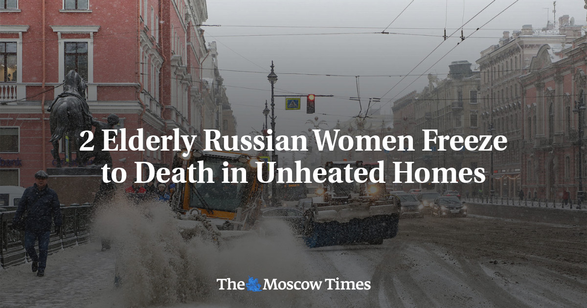 2 Elderly Russian Women Freeze to Death in Unheated Homes