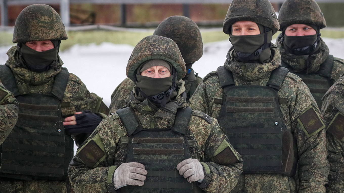  Mobilized servicemen. Yuri Kochetkov / EPA / TASS 