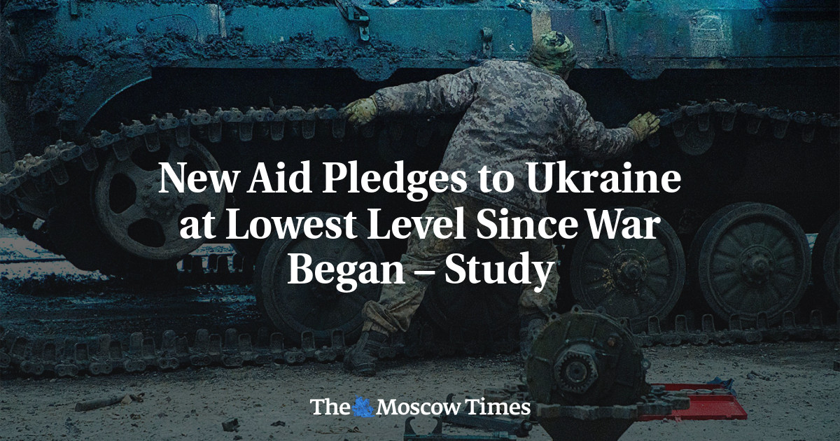 New Aid Pledges to Ukraine at Lowest Level Since War Began – Study