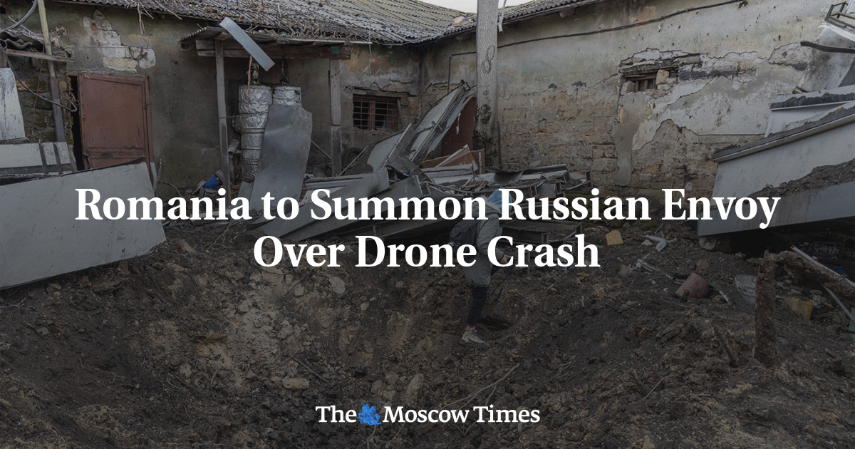 Romania to Summon Russian Envoy Over Drone Crash