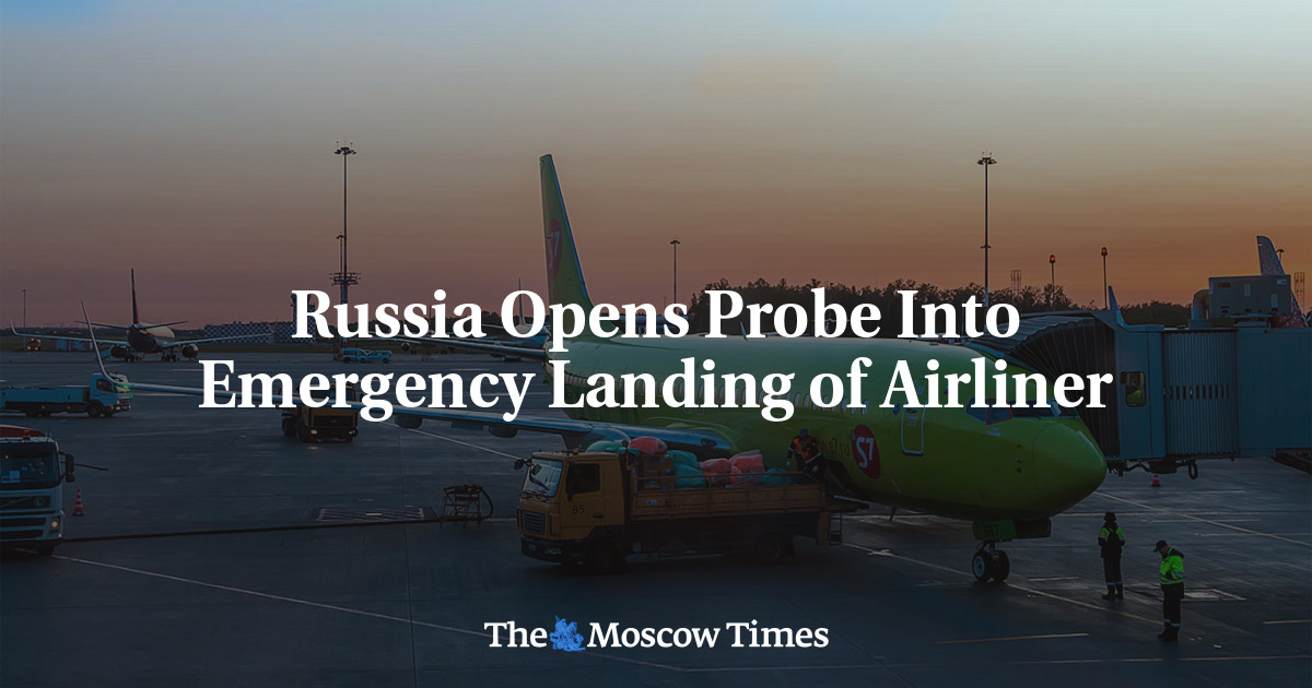 Russia Opens Probe Into Emergency Landing of Airliner