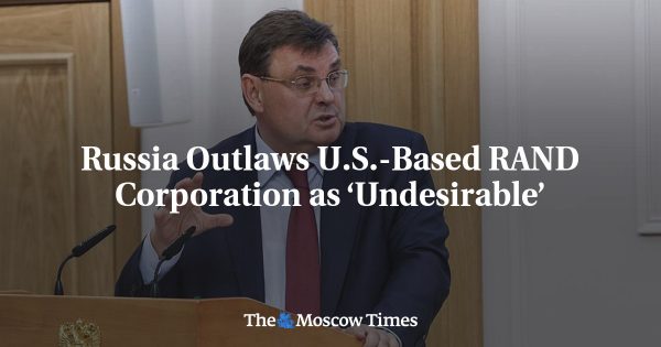 Russia Outlaws U.S