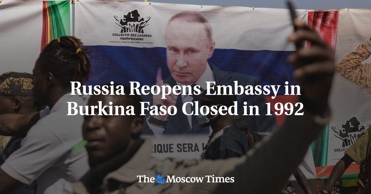 Russia Reopens Embassy in Burkina Faso Closed in 1992