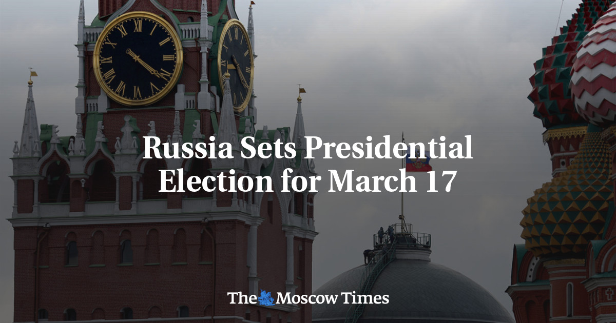 Russia Sets Presidential Election for March 17