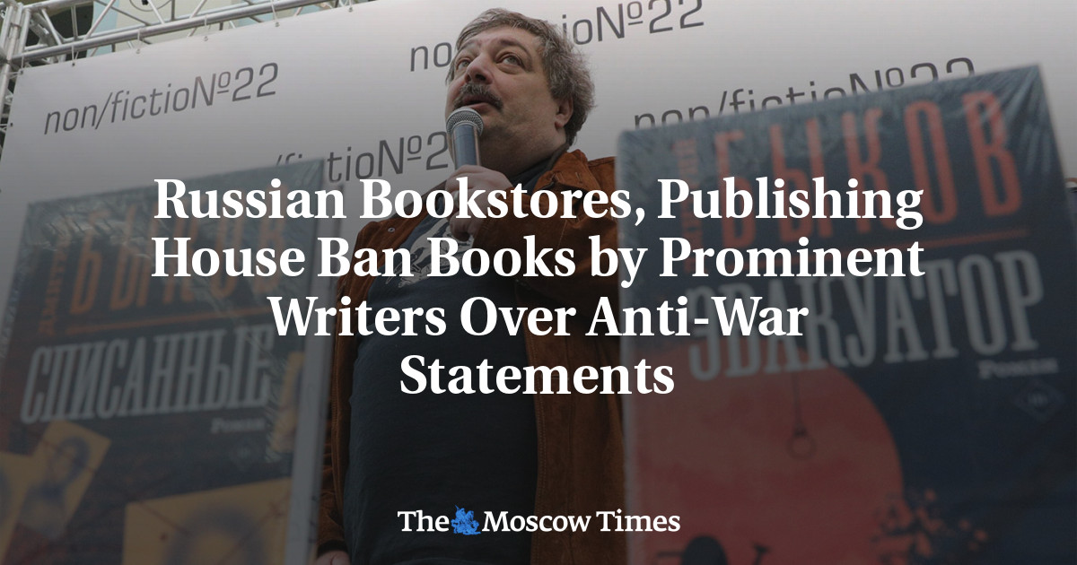 Russian Bookstores, Publishing House Ban Books by Prominent Writers Over Anti-War Statements