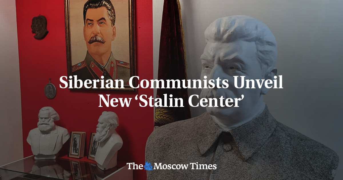 Siberian Communists Unveil New ‘Stalin Center’