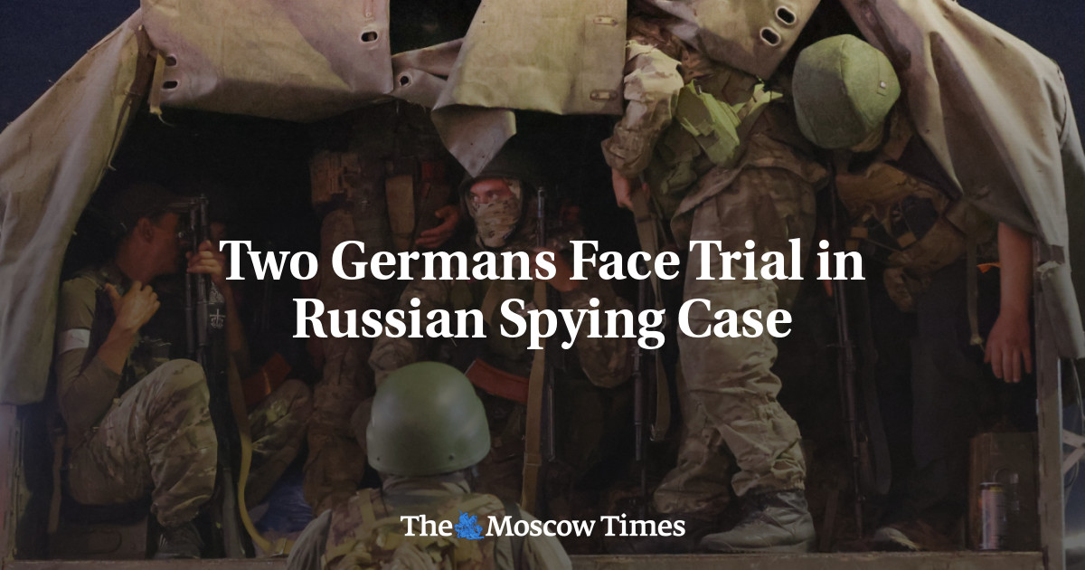 Two Germans Face Trial in Russian Spying Case