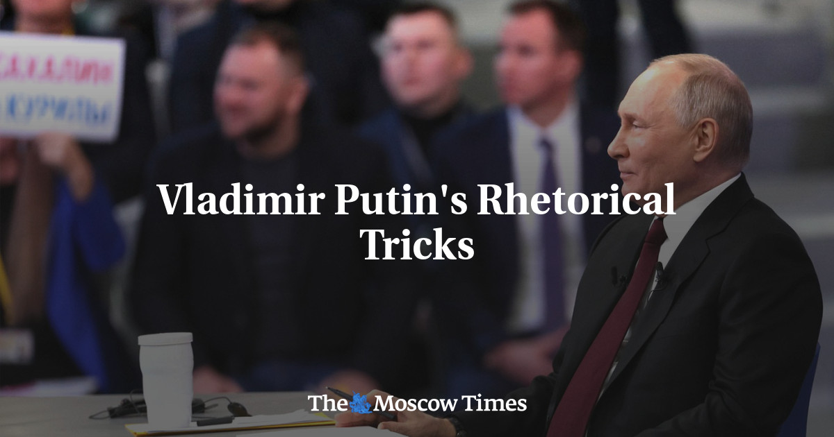 Vladimir Putin’s Rhetorical Tricks