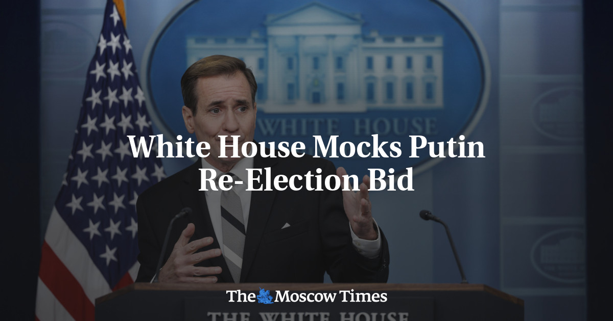 White House Mocks Putin Re-Election Bid