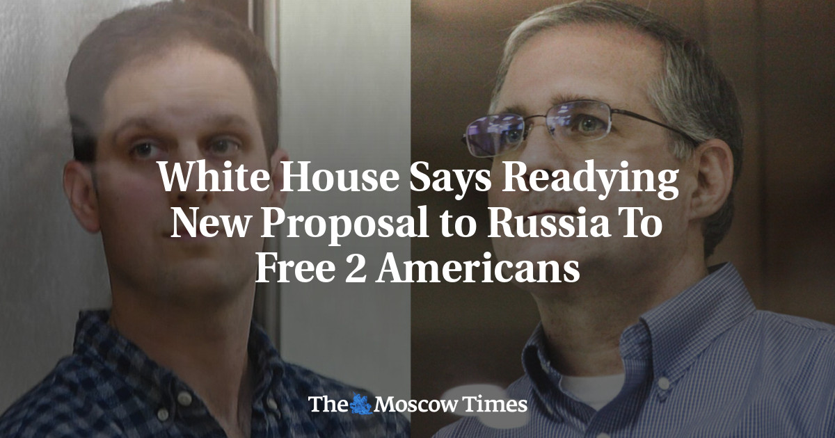 White House Says Readying New Proposal to Russia To Free 2 Americans