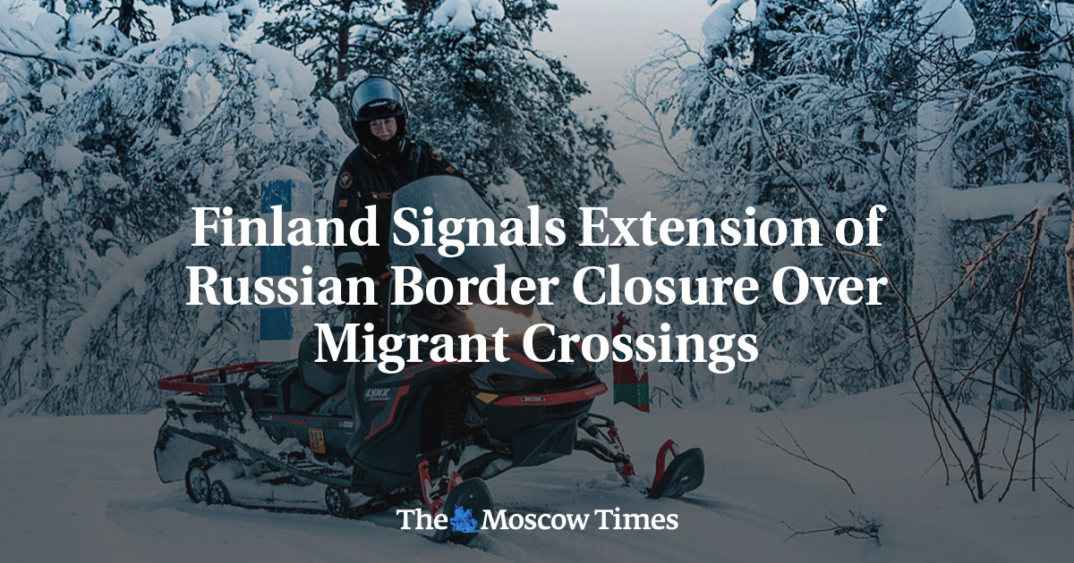 Finland Signals Extension of Russian Border Closure Over Migrant Crossings