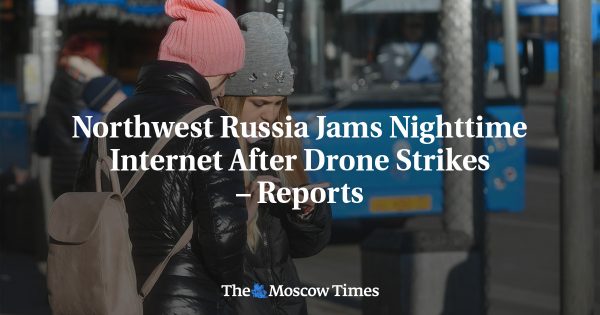 Northwest Russia Jams Nighttime Internet After Drone Strikes – Reports