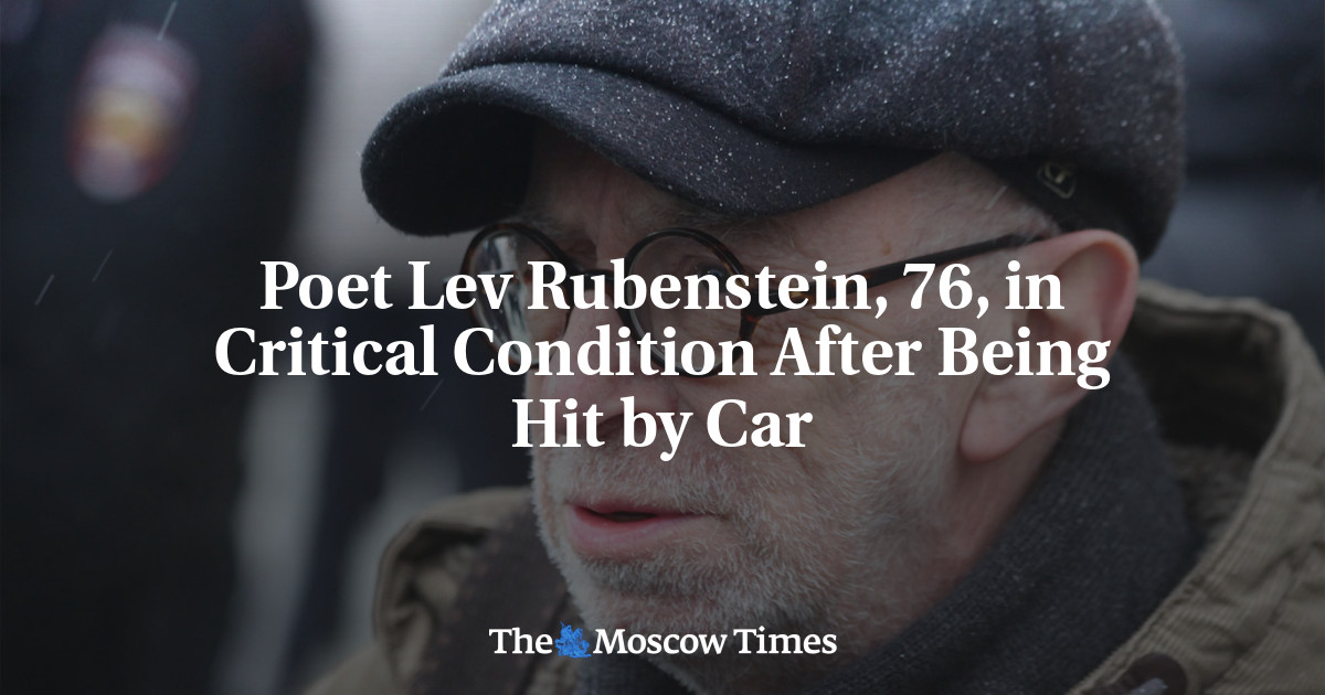 Poet Lev Rubenstein, 76, in Critical Condition After Being Hit by Car